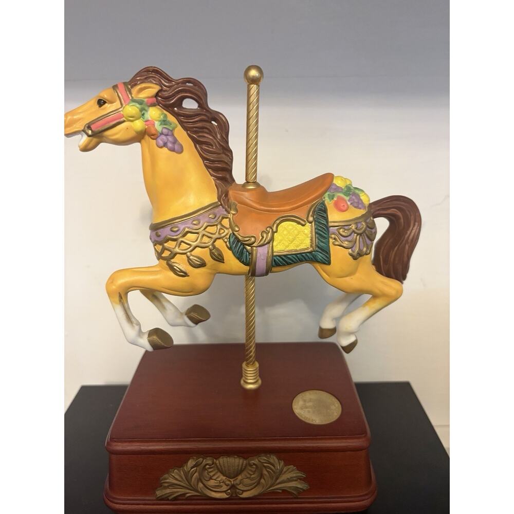 San Fransisco Music Box Co.Carousel American Treasure Collection Limited Edition - Picture 2 of 8